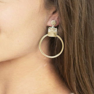 Gold Serena Earrings