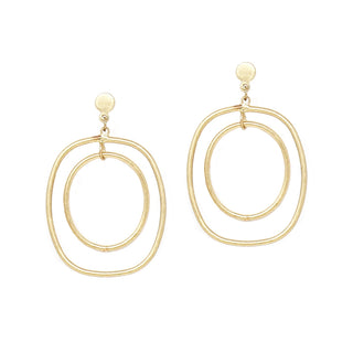 Gold Stella Earrings