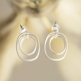 Silver Stella Earrings