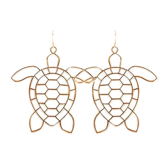 Turtle Tropical Earrings