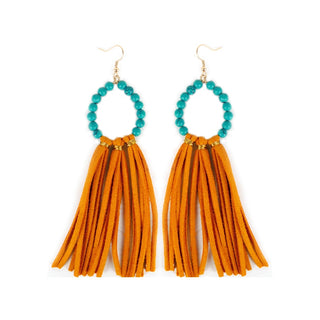 Orange Lizzie Earrings