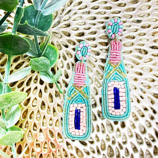 Poppin' Champagne Earrings 