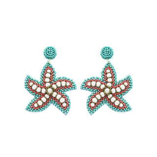 Salty Starfish Earrings