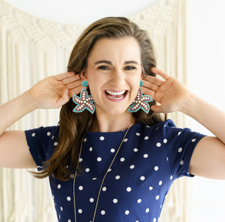 Salty Starfish Earrings