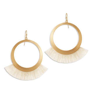 White Blair Earrings