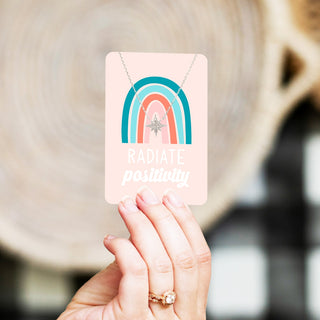 Radiate Positivity Keepsake Card 