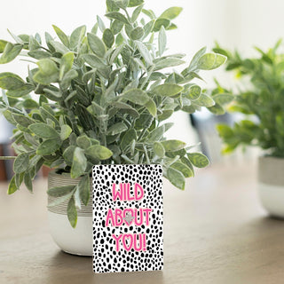 Wild About You Keepsake Necklace Card