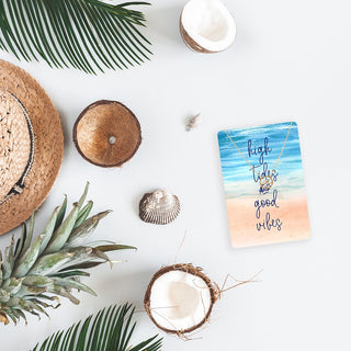High Tides Keepsake Necklace Card