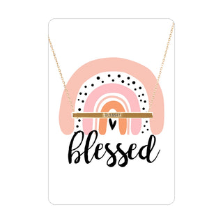 Blessed Keepsake Necklace Card