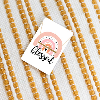 Blessed Keepsake Necklace Card