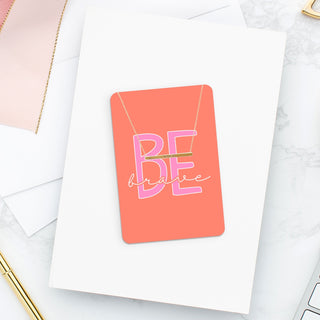 Be Brave Keepsake Card 