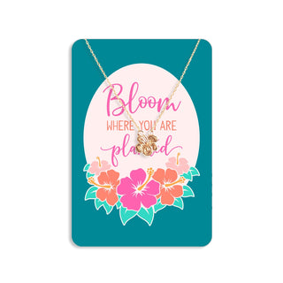 Bloom Where you are Planted Keepsake Card