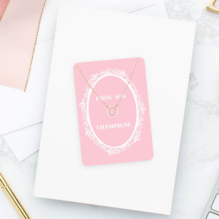 Press for Champagne Keepsake Card