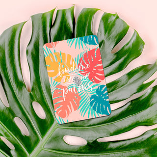 Find Me Under the Palms Keepsake Card