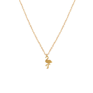 Flamingo Keepsake Necklace Card